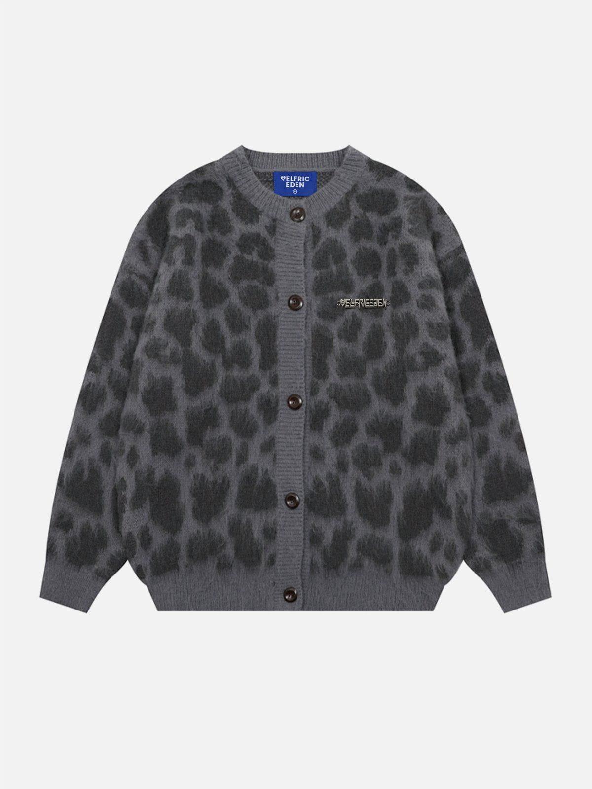 Aelfric Eden Leopard Print Cardigan Product Image