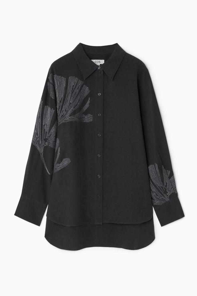 OVERSIZED EMBROIDERED SHIRT Product Image