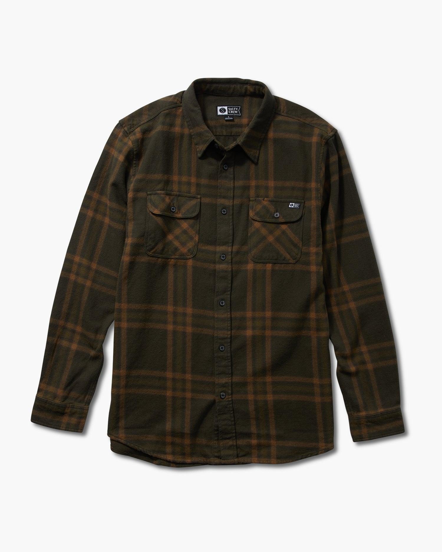 Landfall Flannel - Olive Male product image