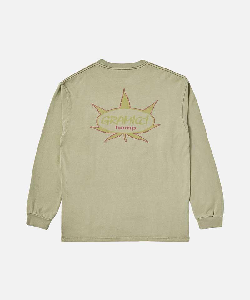 Oval Hempleaf L/S Tee Unisex Product Image