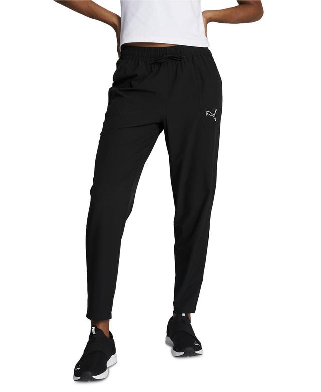 Puma Womens All Around Woven Straight-Leg Pants Product Image