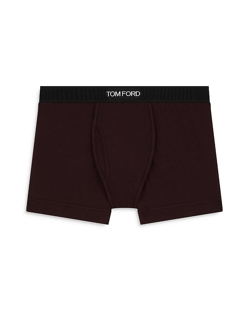 Mens Stretch-Cotton Logo Boxer Briefs Product Image