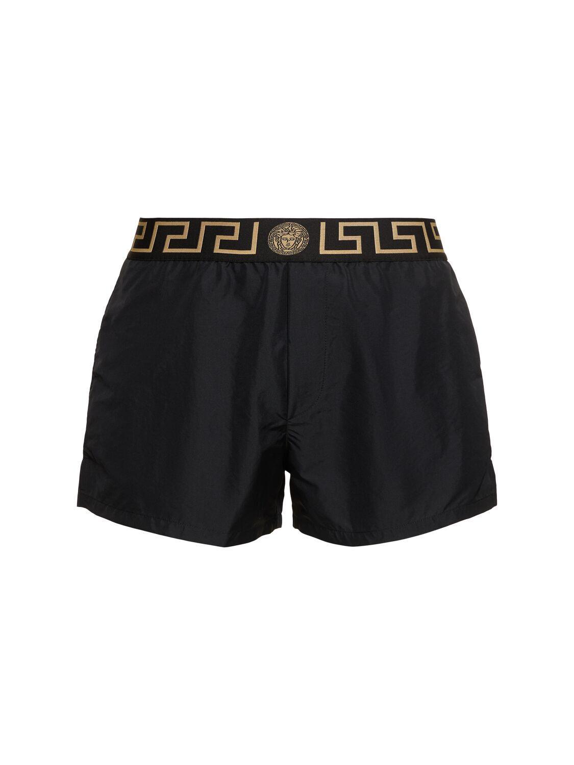 Swim Shorts In A80g-black Gold Product Image