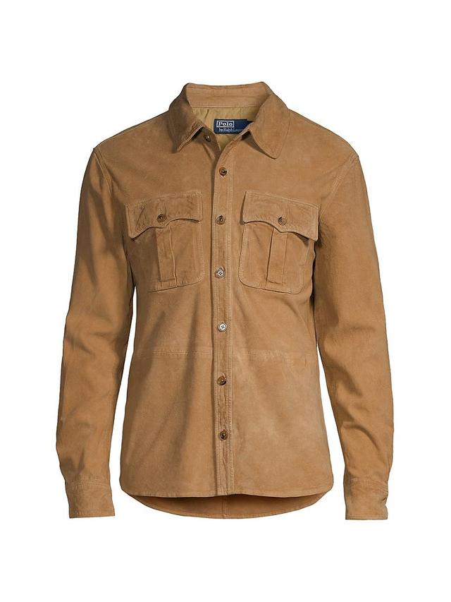 Mens Suede Field Jacket Product Image
