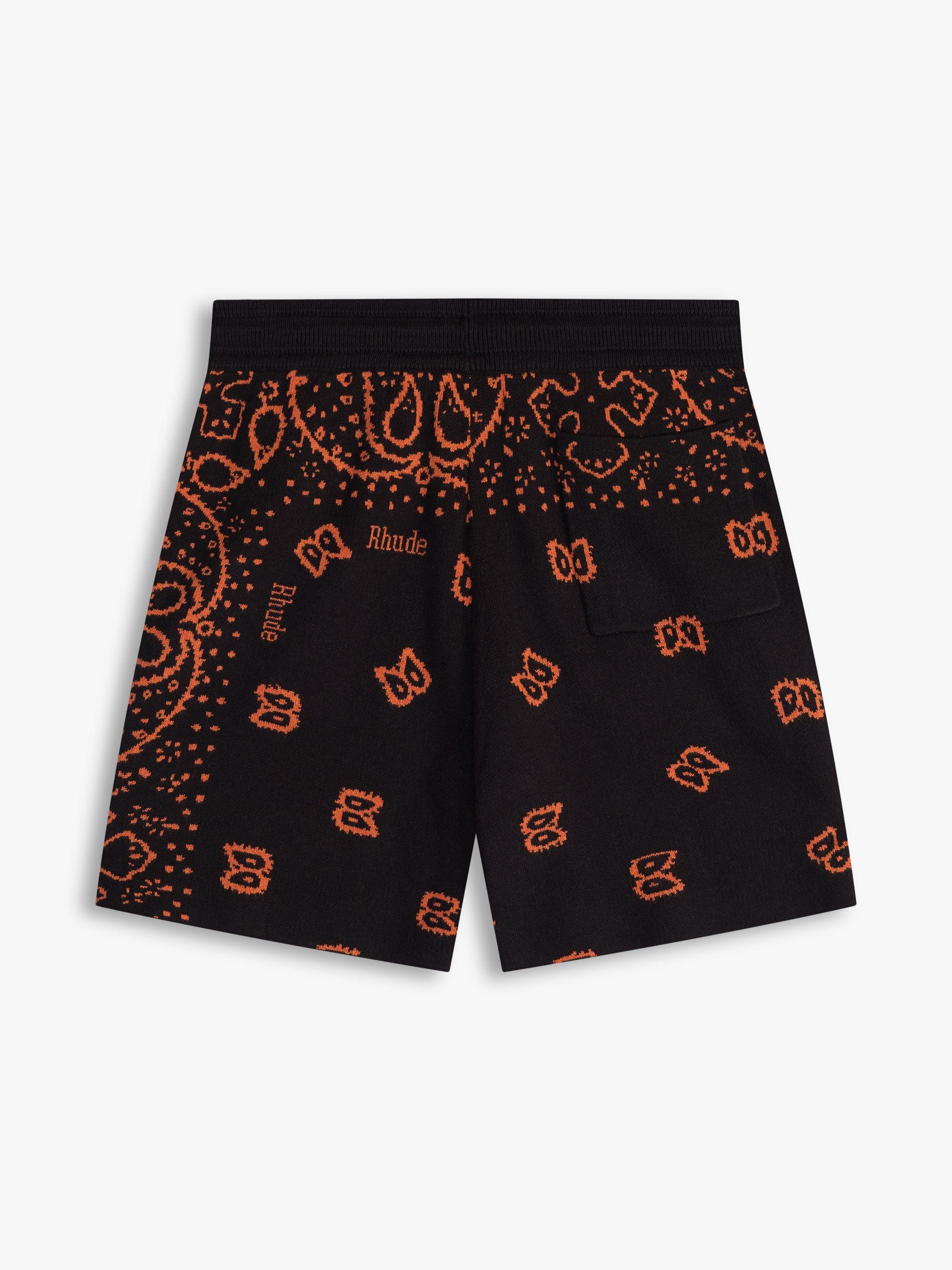 KNIT BANDANA SHORTS Male Product Image