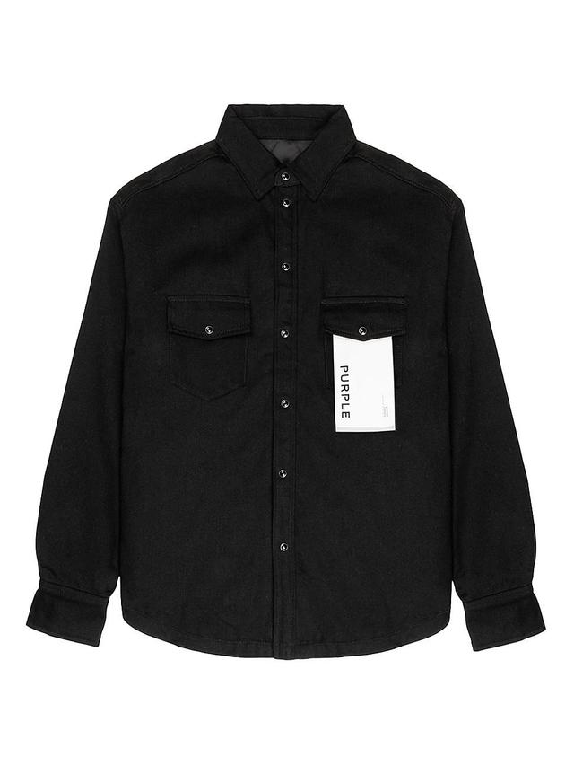 Mens Cotton Oversized Western Jacket Product Image