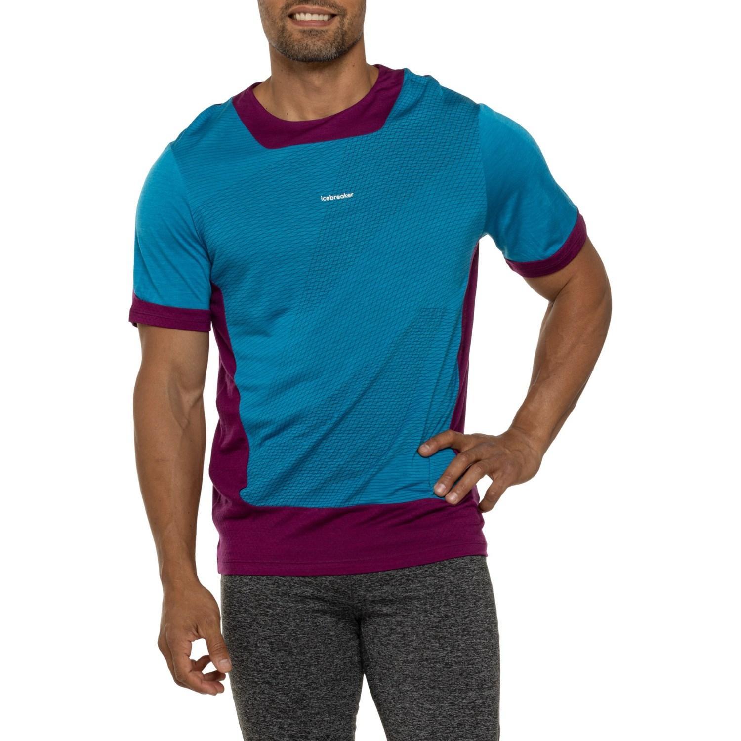 Icebreaker ZoneKnit T-Shirt - Merino Wool, Short Sleeve Product Image