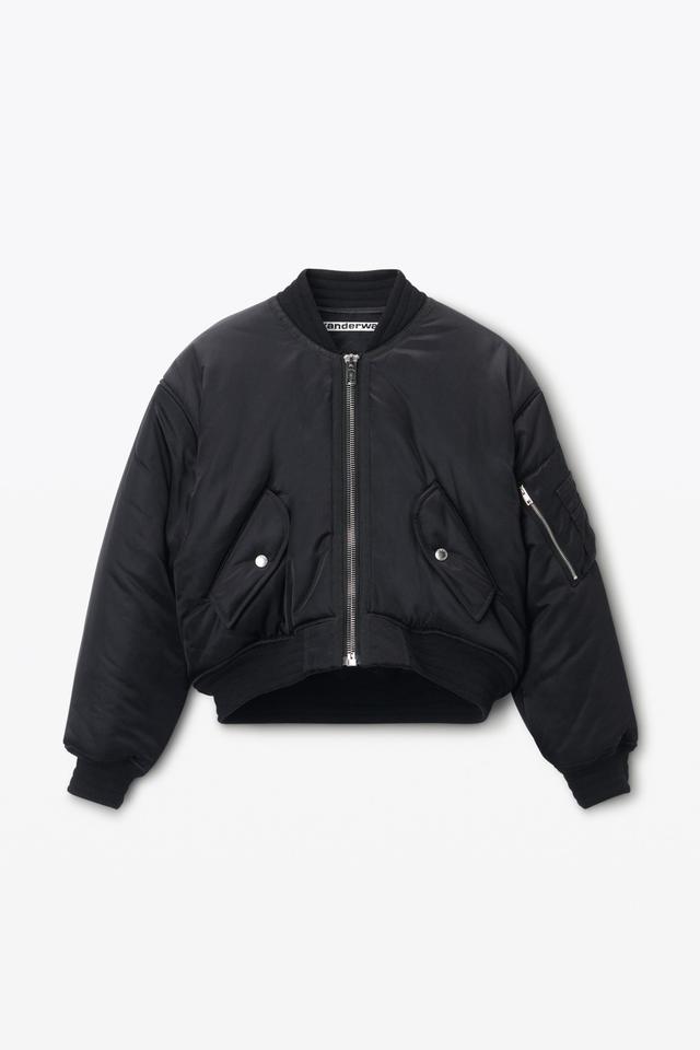 Logo-embroidered Bomber Jacket Product Image