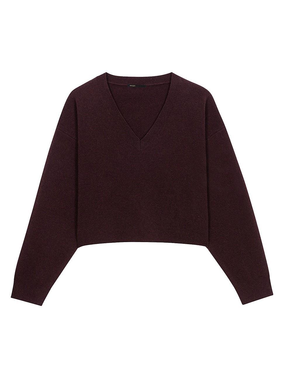 Womens V-Neck Jumper Product Image