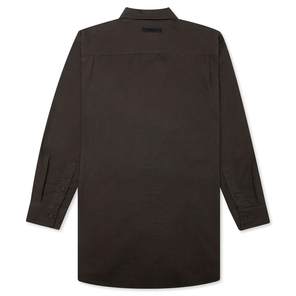 Women's L/S Oxford - Off Black Female Product Image