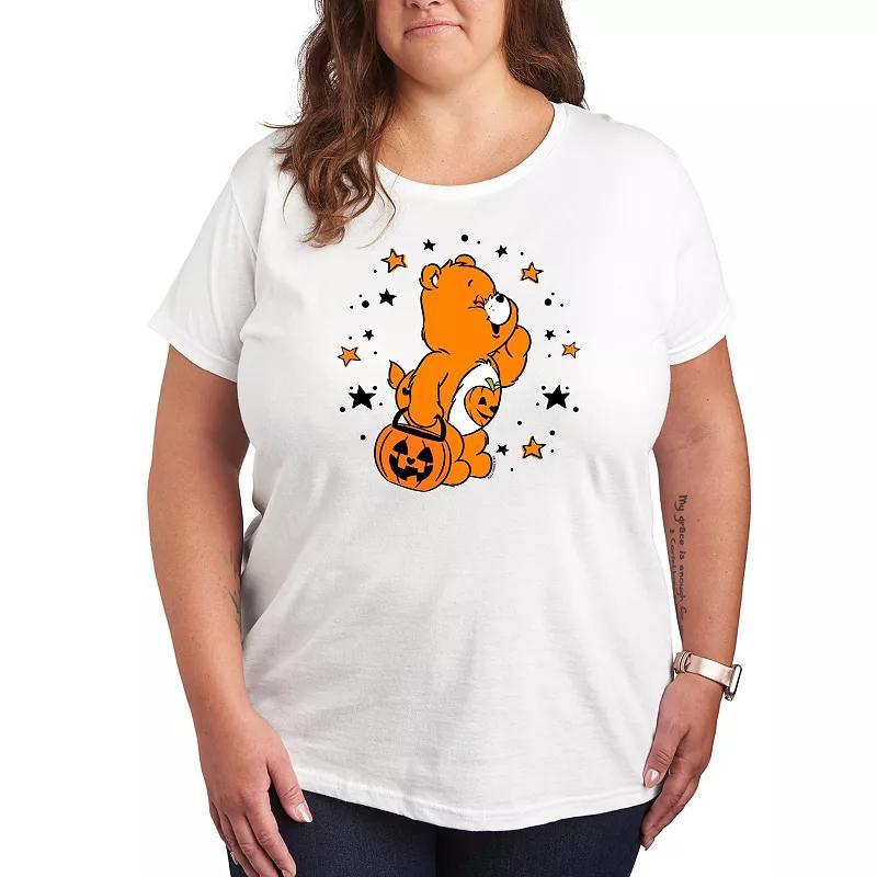 Plus Size Care Bears Halloween Trick Or Sweet Graphic Tee, Womens Product Image