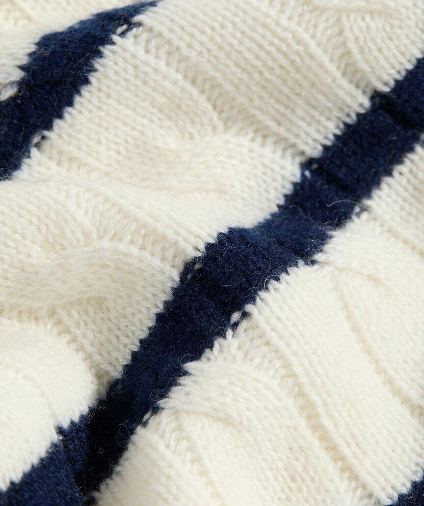 Cashmere Classic Cable Crewneck Sweater Product Image