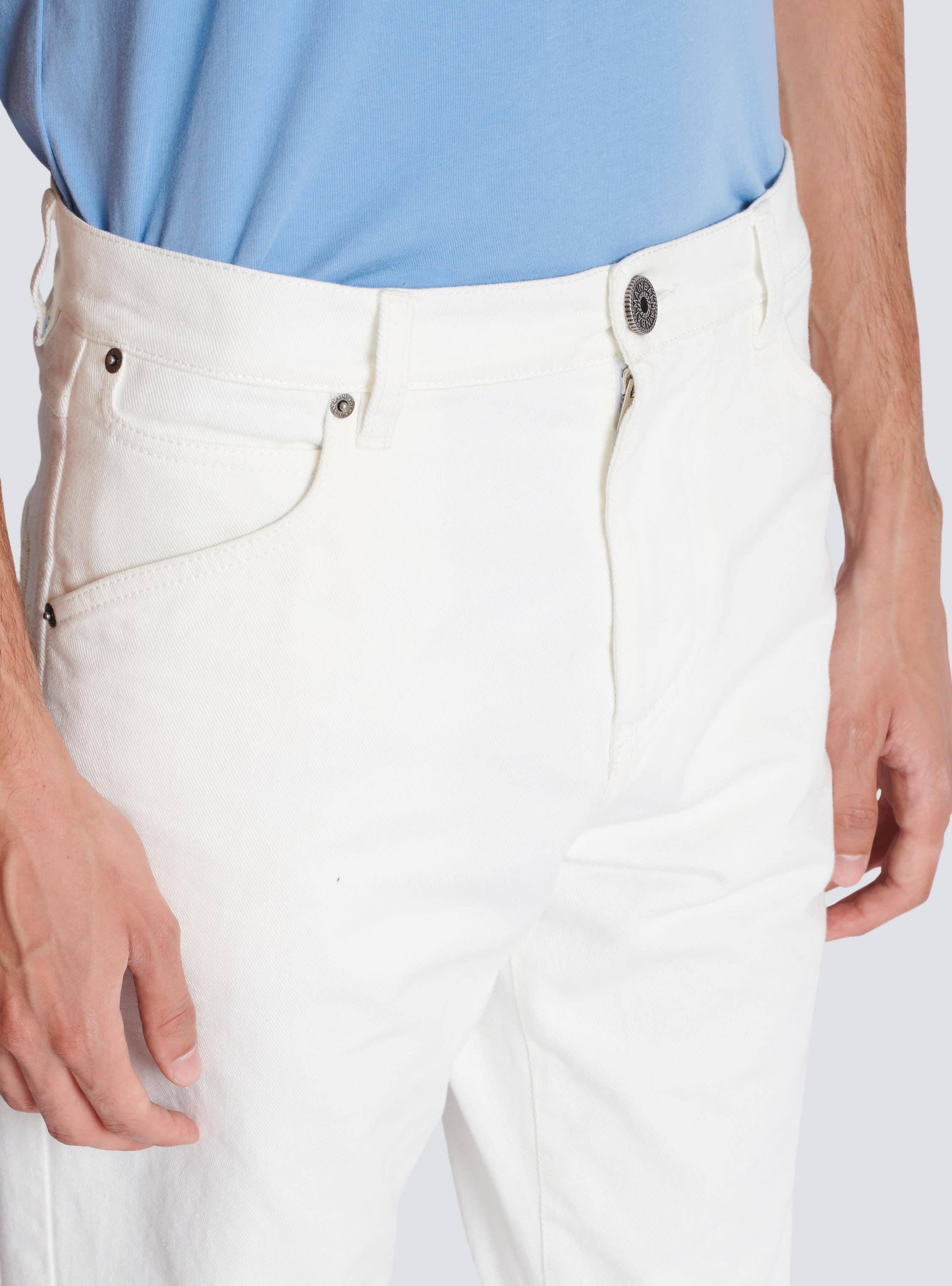 White denim jeans Product Image