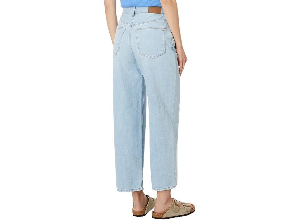 Madewell The Perfect Vintage Wide-Leg Crop Jean in Fitzgerald Wash (Fitzgerald) Women's Jeans Product Image