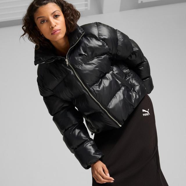 Women's Shiny Puffer Jacket Product Image