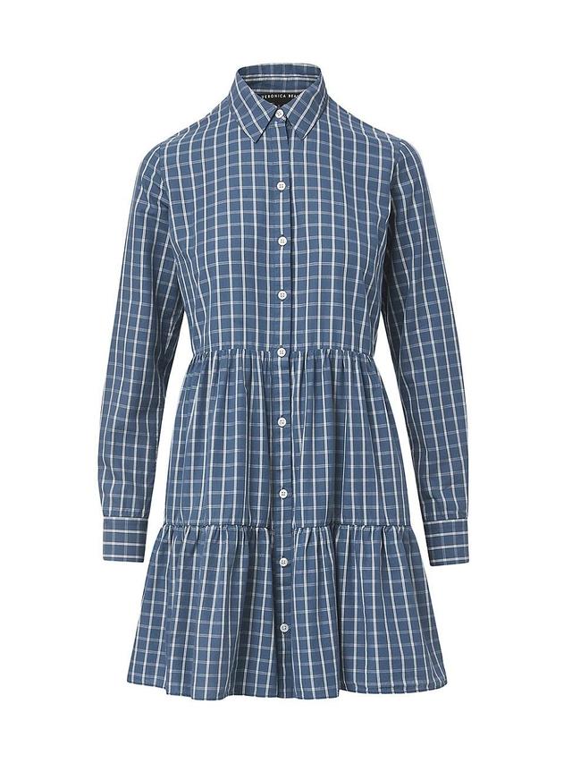 Womens Jemila Tiered Cotton Shirtdress Product Image