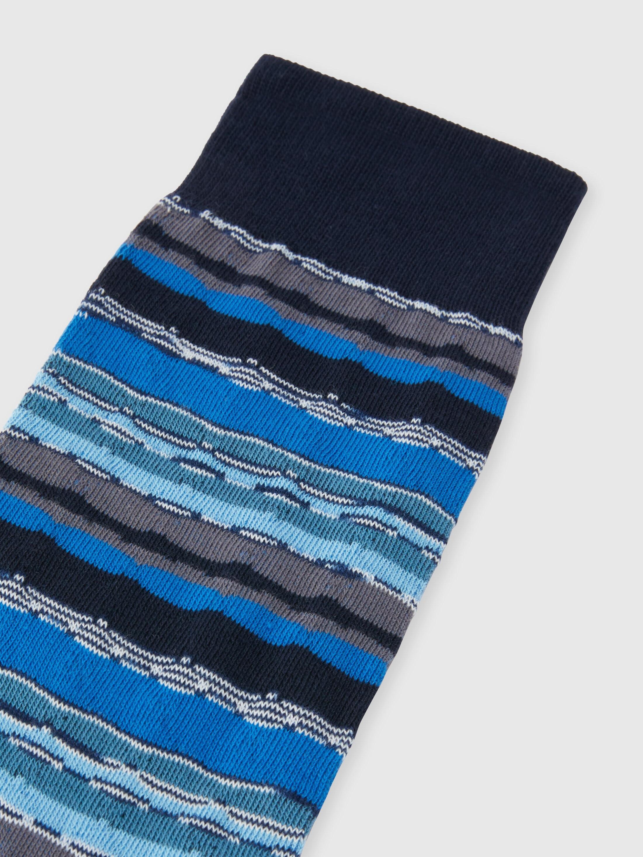 Patterned cotton blend socks Product Image