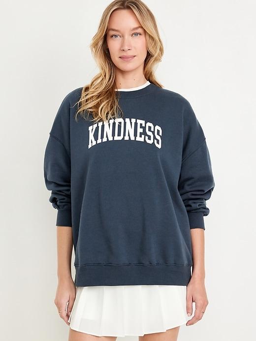 SoComfy Oversized Tunic Sweatshirt Product Image