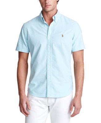 Men's Classic-Fit Garment-Dyed Oxford Shirt Product Image