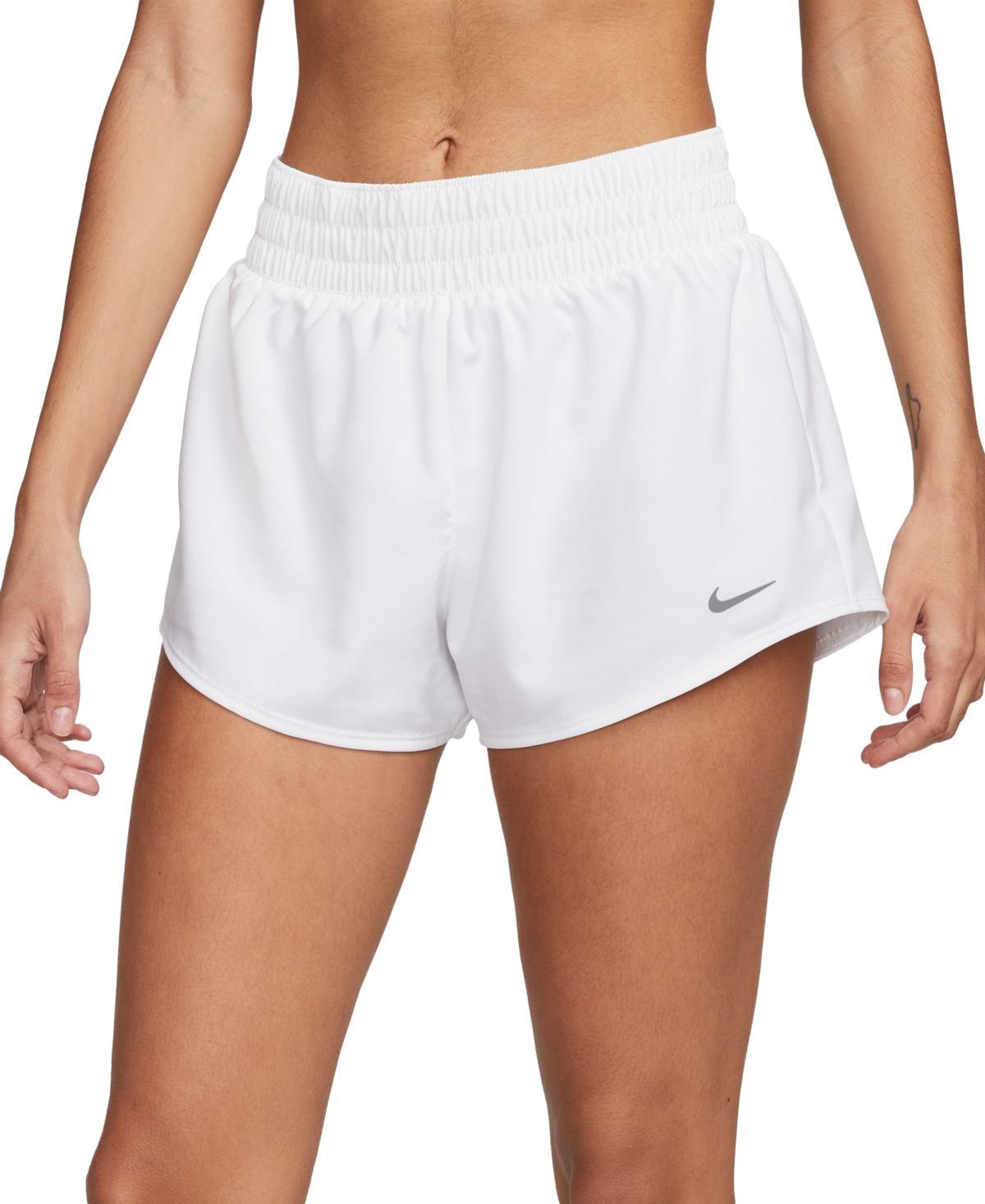 Women's One Dri-FIT Mid-Rise Brief-Lined Shorts Product Image