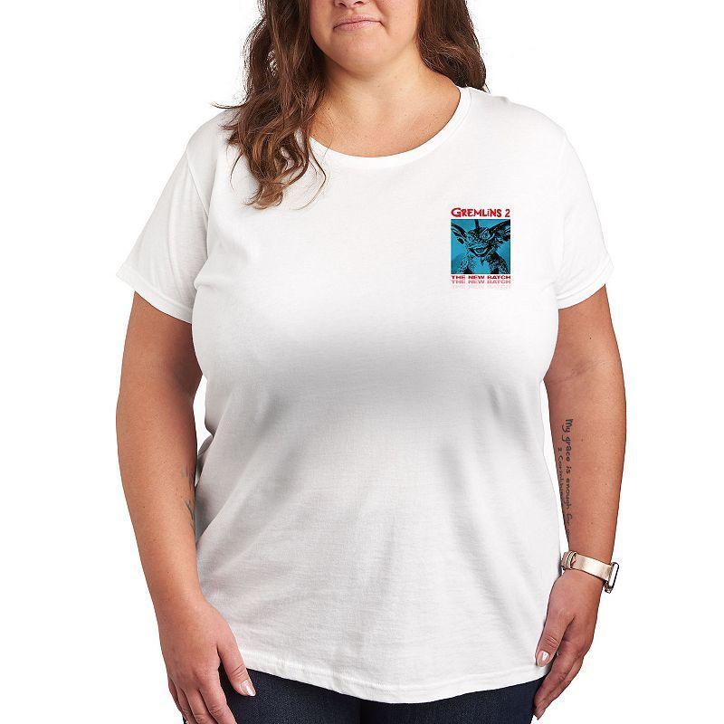 Plus Size Gremlins 2 New Batch Graphic Tee, Womens White Product Image