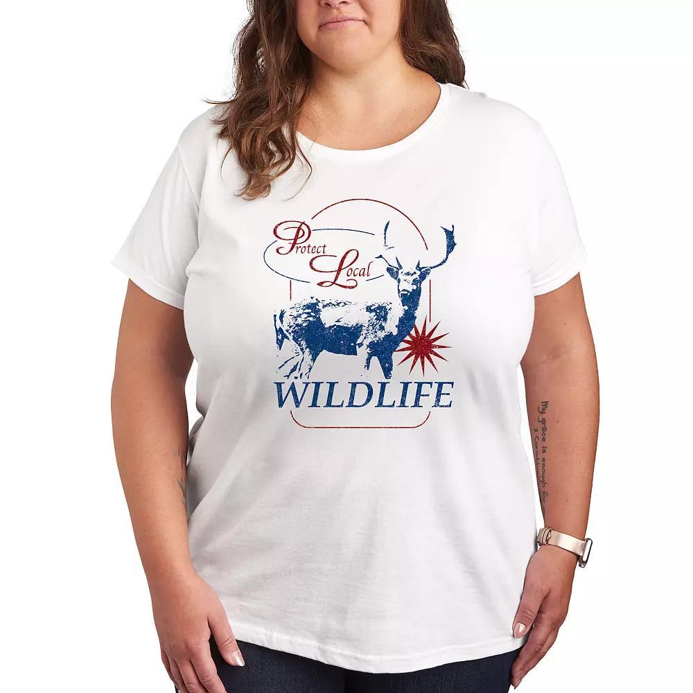 Plus Protect Local Wildlife Graphic Tee, Womens Product Image