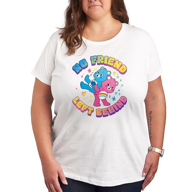 Plus Care Bears No Friend Left Behind Graphic Tee, Womens Product Image