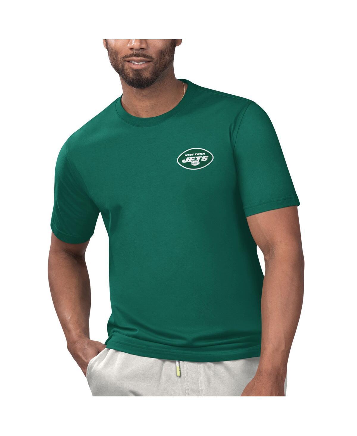 Mens Margaritaville Green New York Jets Licensed to Chill T-shirt Product Image