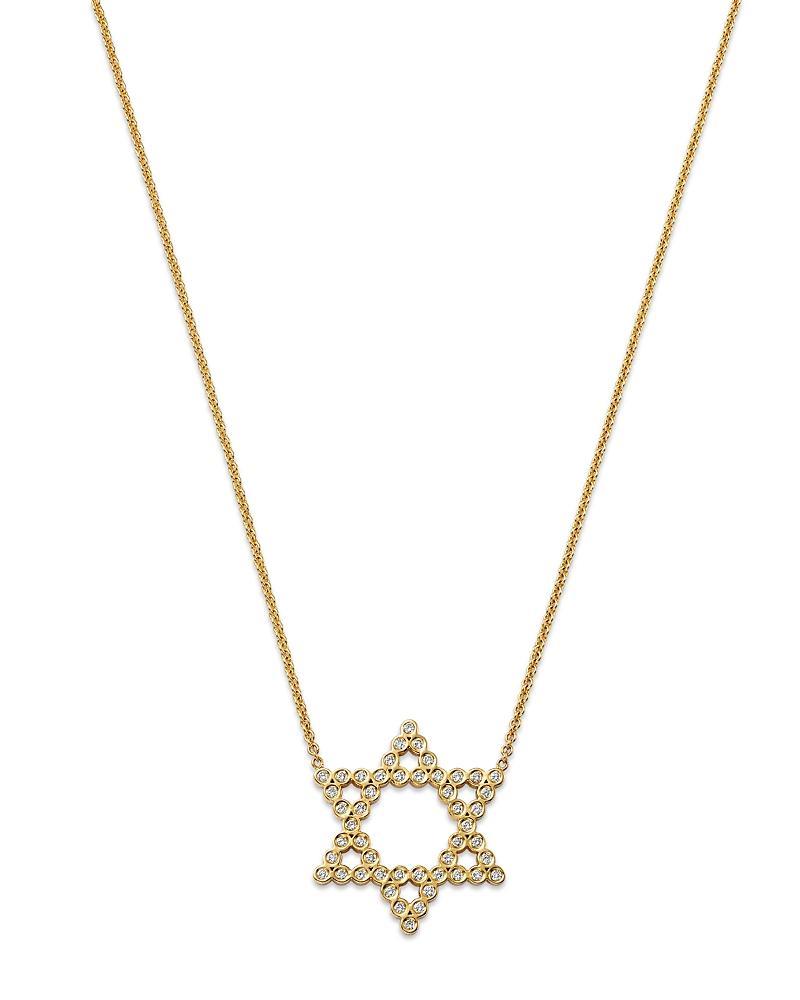 Zo Chicco Diamond Star of David Pendant Necklace Product Image