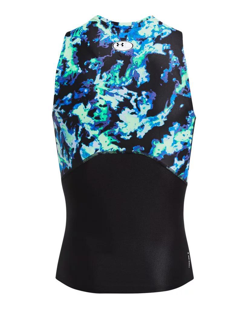 Men's HeatGear® Iso-Chill Printed Tank Product Image