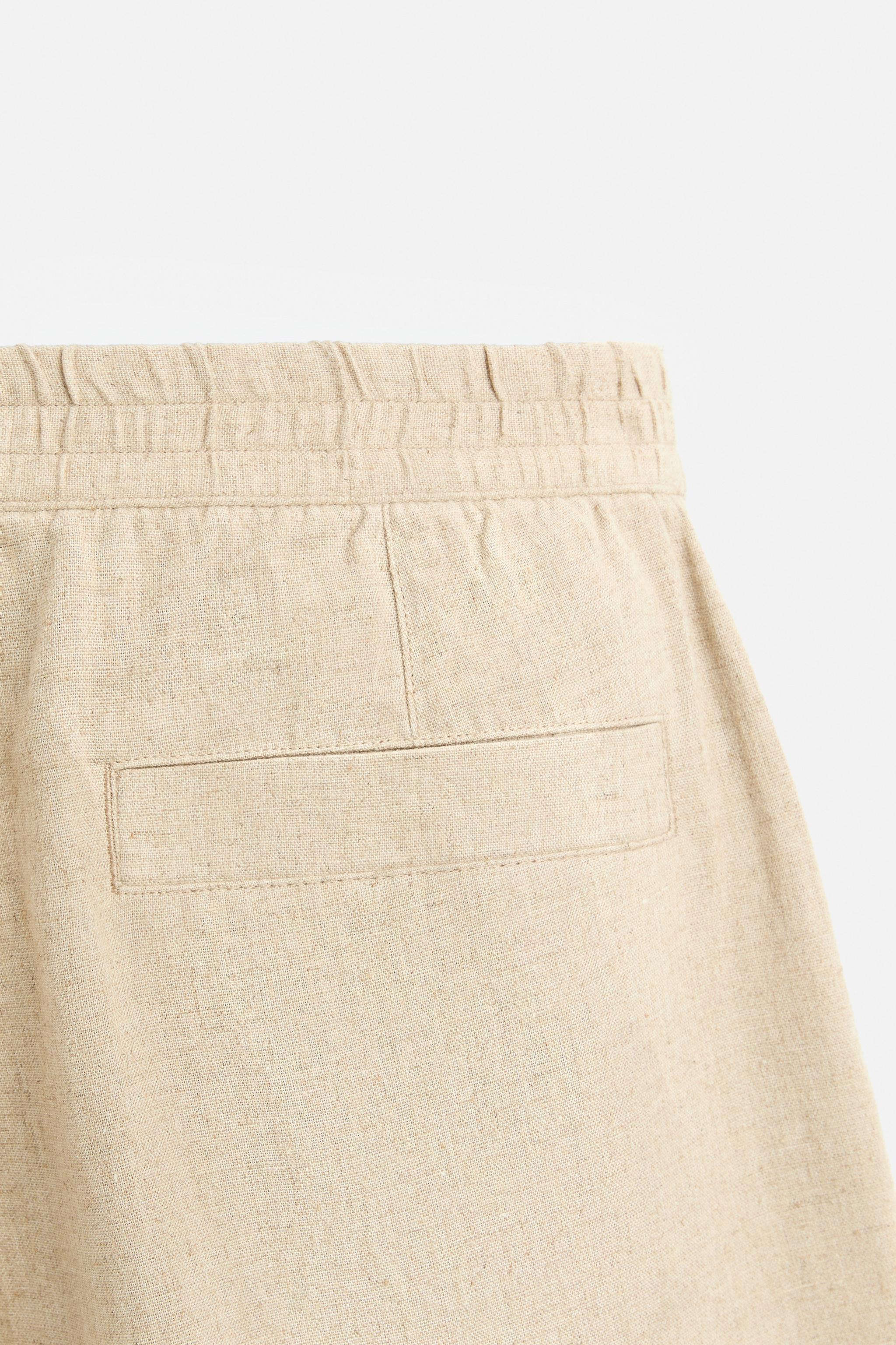 LINEN - VISCOSE SHORTS Product Image