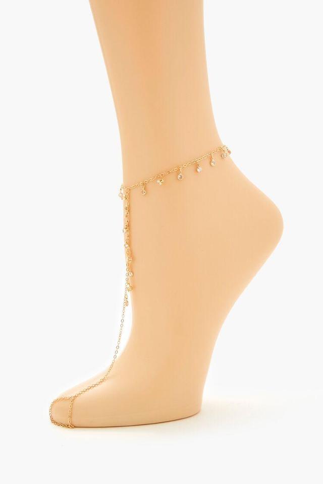 Rhinestone Foot Chain | Forever 21 Product Image