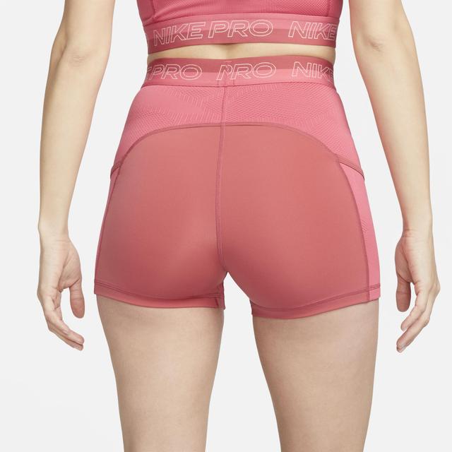 Women's Nike Pro High-Waisted 3" Training Shorts with Pockets Product Image