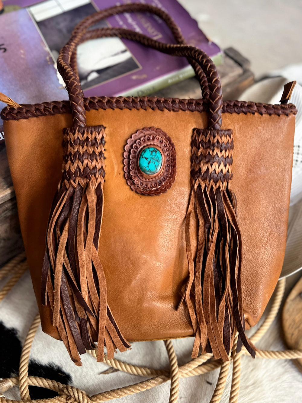 Darling With Braids And Fringe Bag Product Image