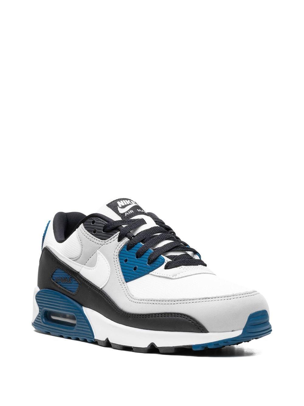 Air Max 90 "black/teal Blue" Sneakers Product Image