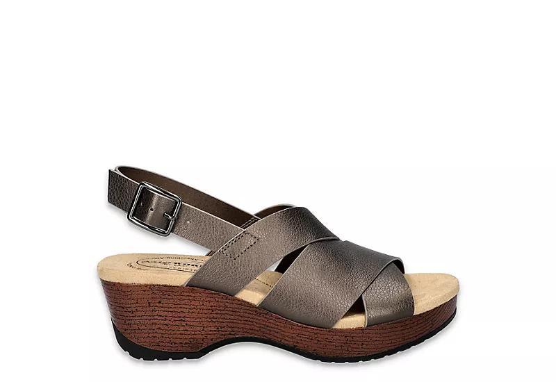 Easy Works By Easy Street Womens Raffey Wedge Sandals Product Image