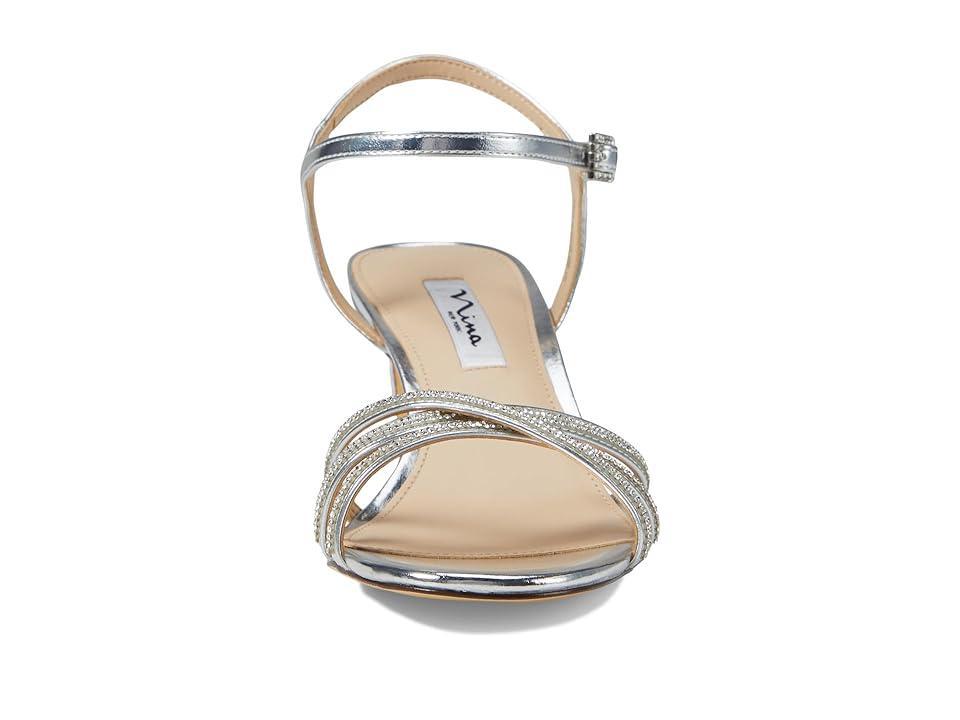 Nina Bobby Embellished Ankle Strap Sandal Product Image