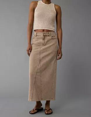 AE Stretch Low-Rise Maxi Skirt Product Image