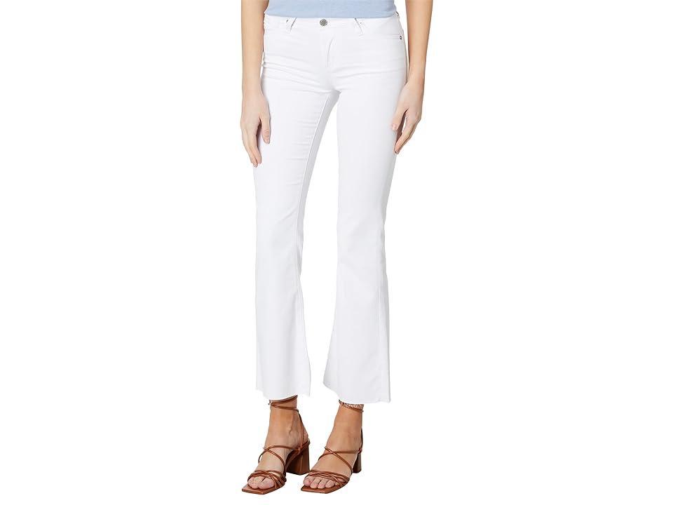 AG Jeans Angel Low Rise Boot Cut Jean White) Women's Jeans Product Image