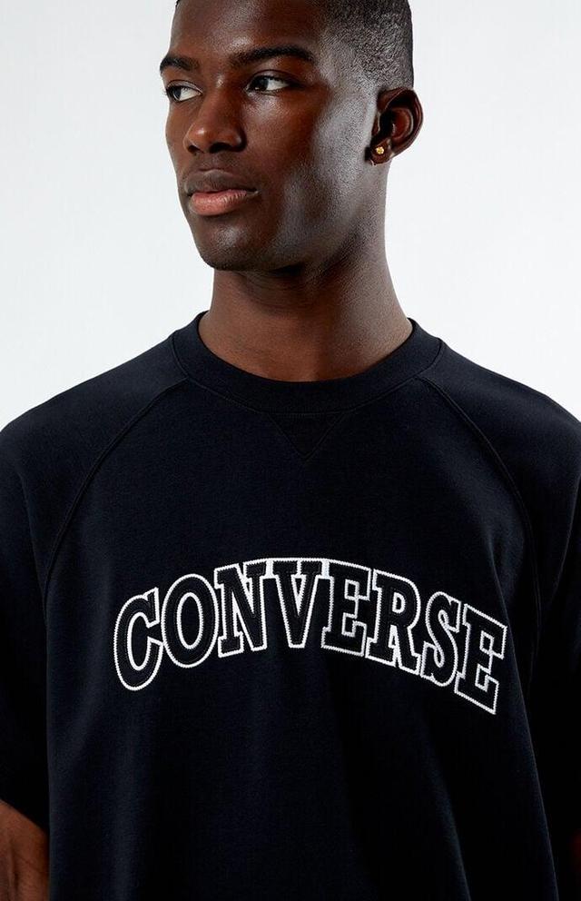 Converse Mens Short Sleeve Crew Neck Sweatshirt Product Image