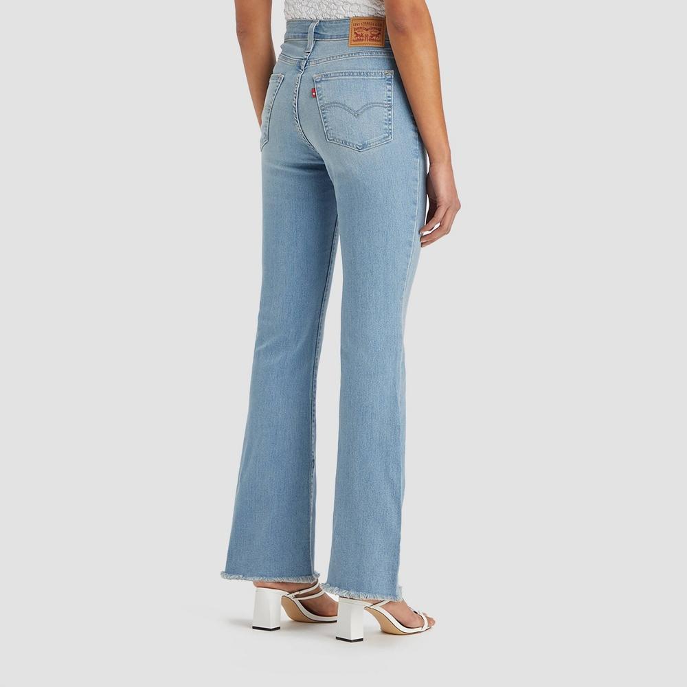 Womens Levis 726 High-Rise Flare Jeans Light Blue Product Image