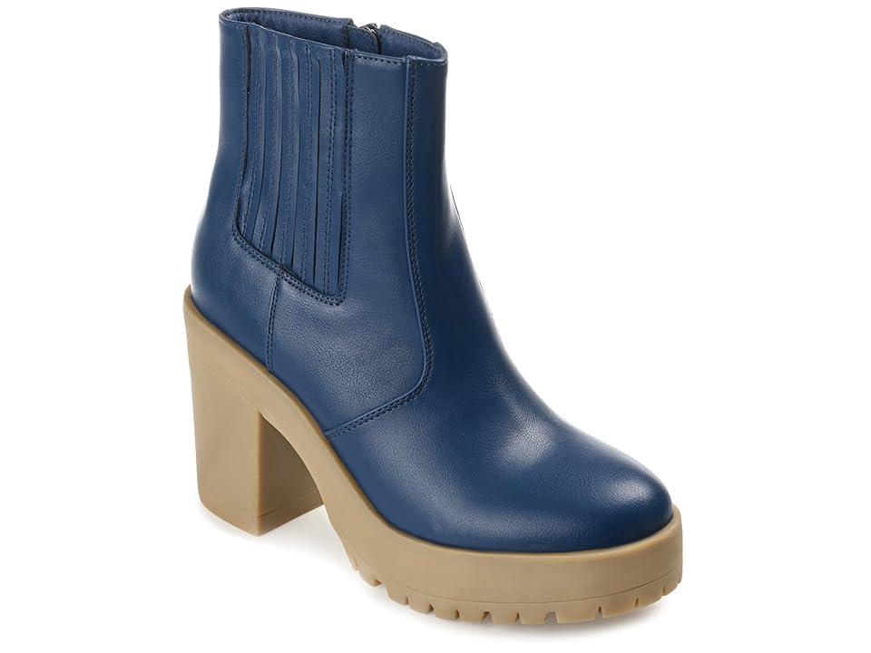 Journee Collection Womens Riplee Platform Ankle Boots Product Image