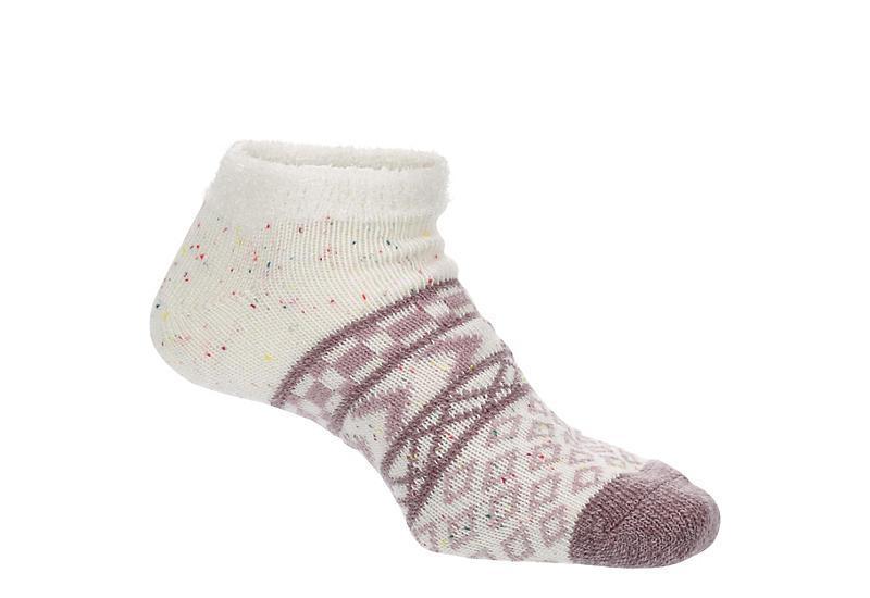 Fireside Womens Low Cut Diamonds Forever Slipper Sock 1 Pair Product Image