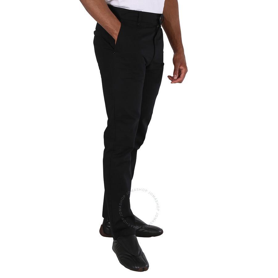 Men's Ezra Cotton Tailored Trousers In Black Product Image