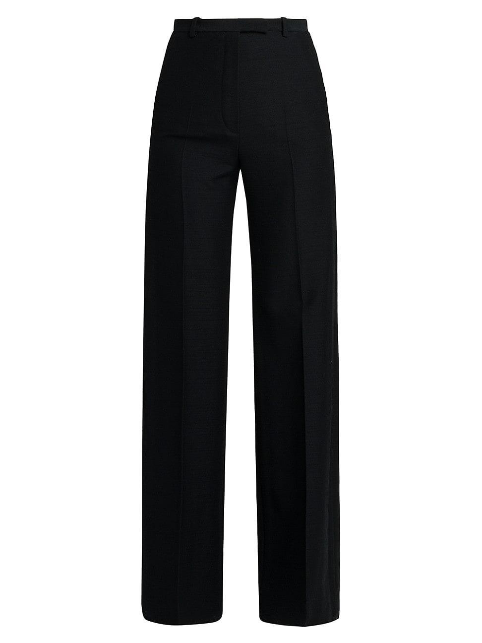 Womens Emmit Wool Straight-Leg Pants Product Image