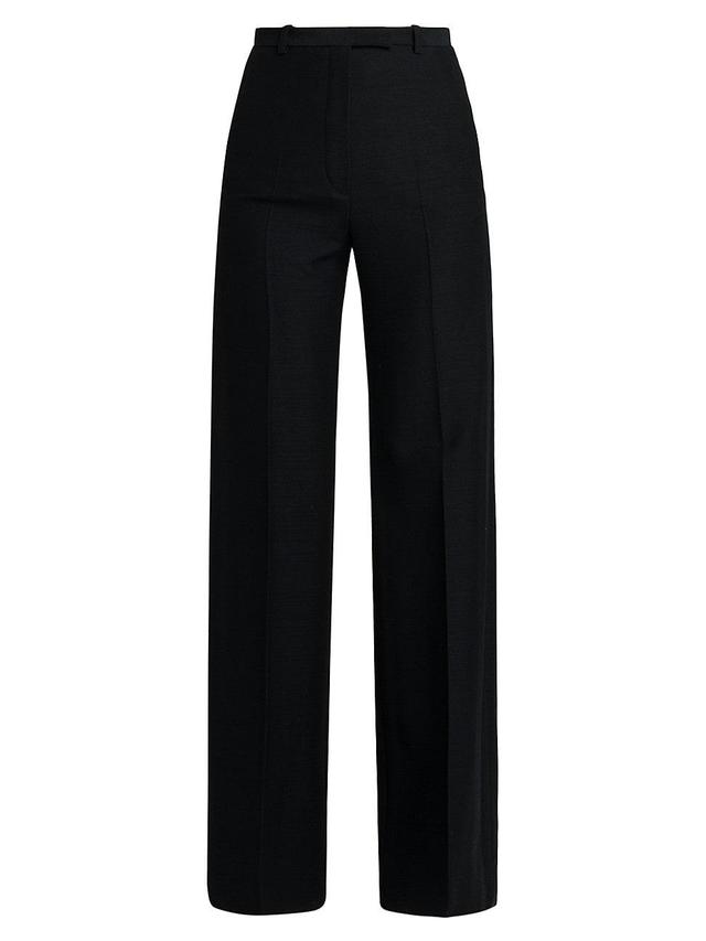 Womens Emmit Wool Straight-Leg Pants Product Image