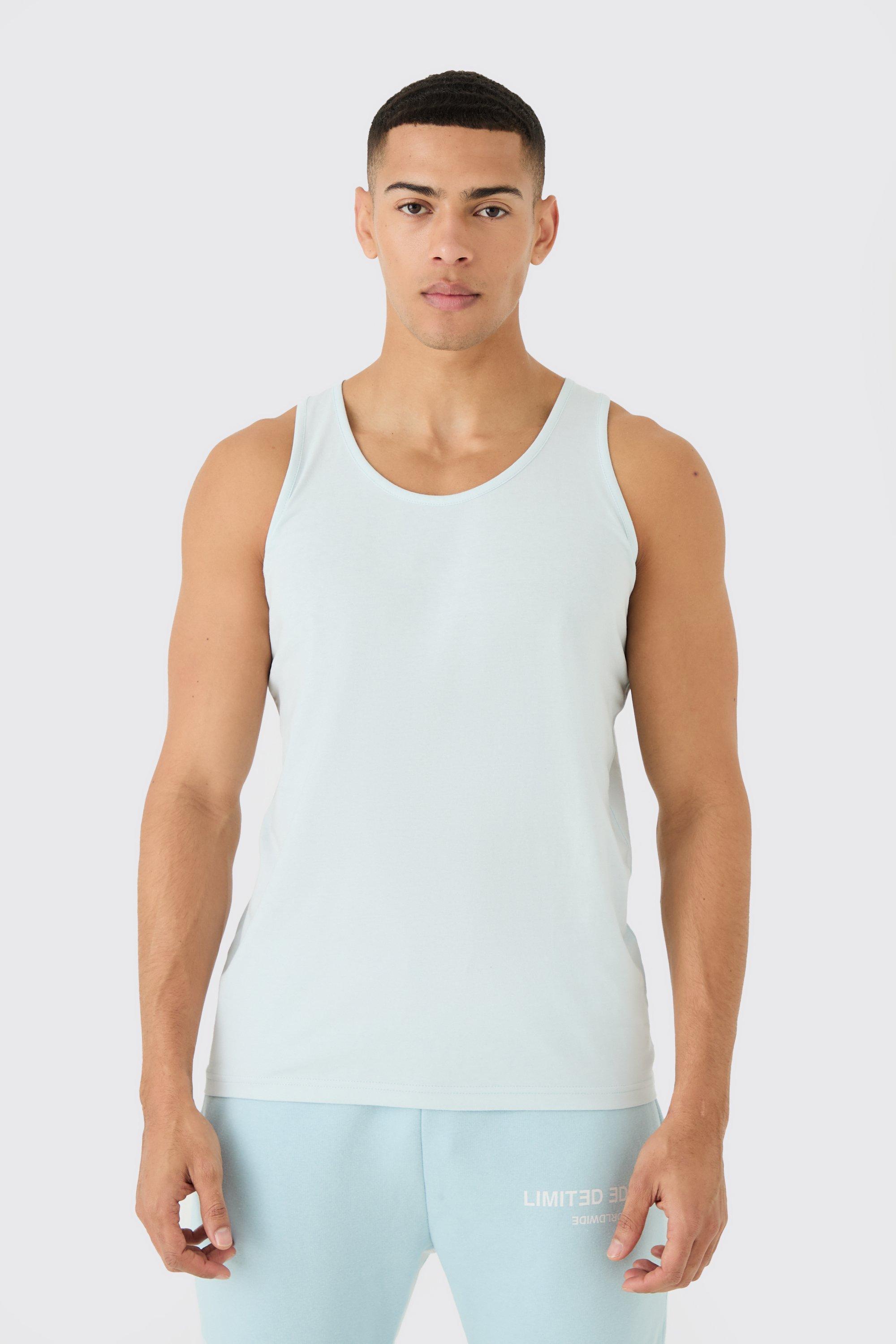 Basic Vest | boohooMAN USA Product Image