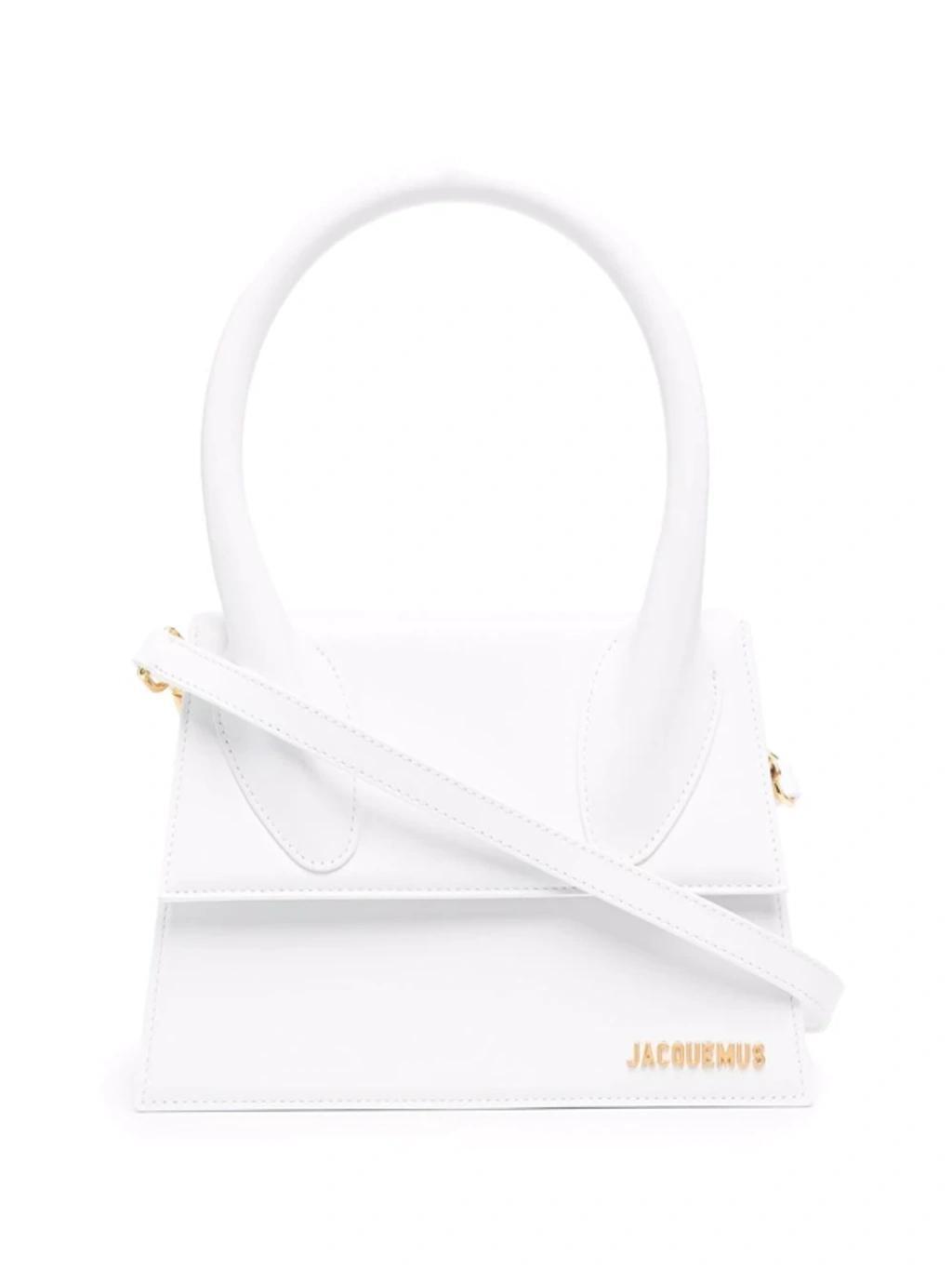 JACQUEMUS Le Grand Chiquito Tote Bag In ホワイト Product Image