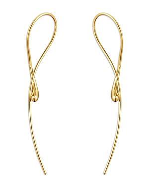 Womens Mercy 18K Gold Linear Drop Earrings Product Image