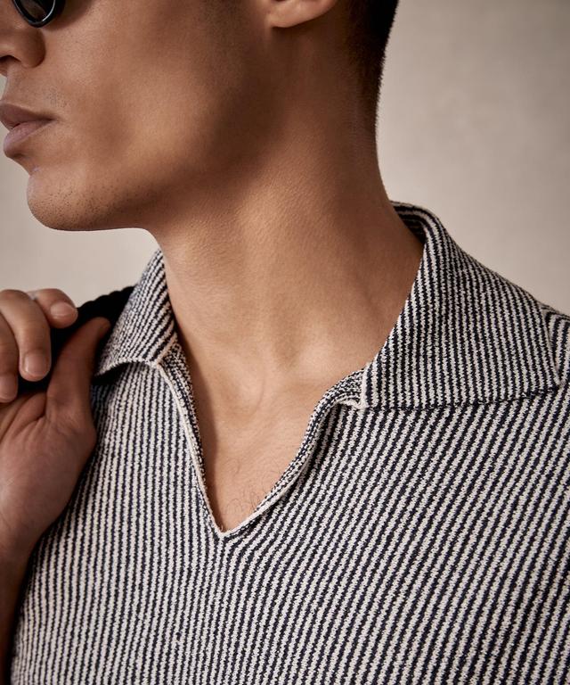 Stripe Boucle Montauk Polo Product Image